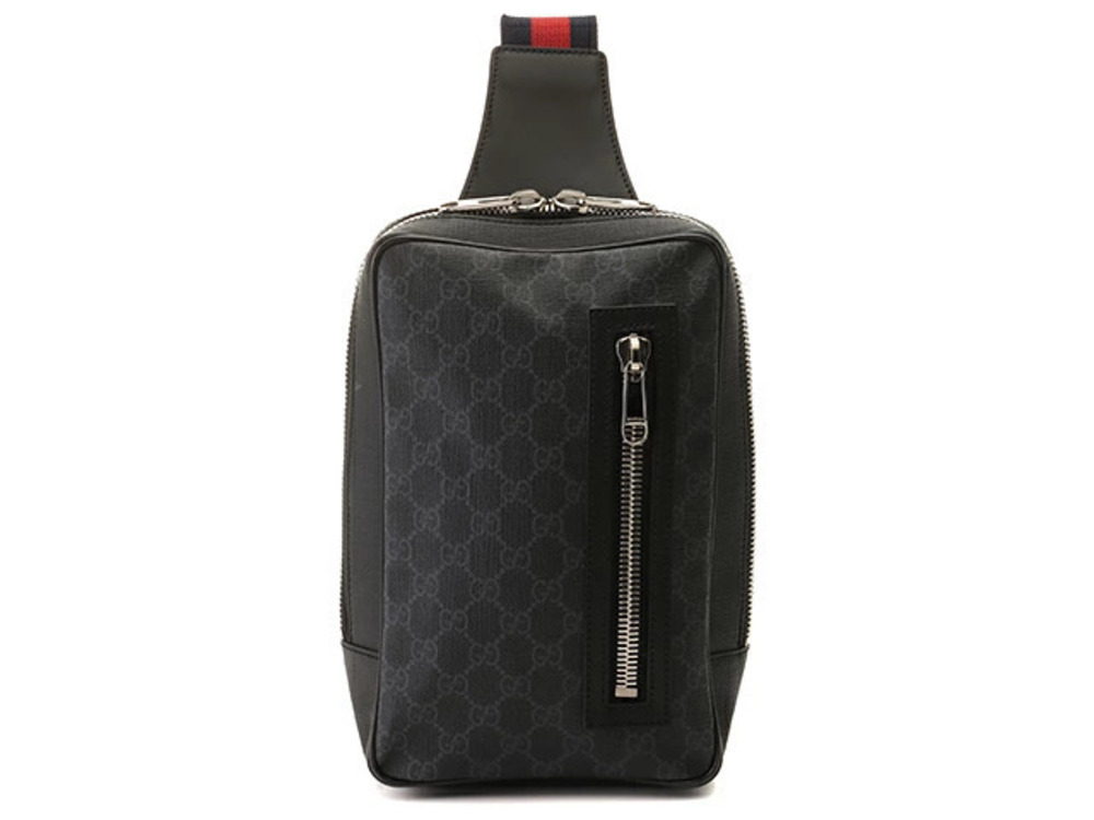 Gucci Soft GG Supreme Belt Bag Leather Black